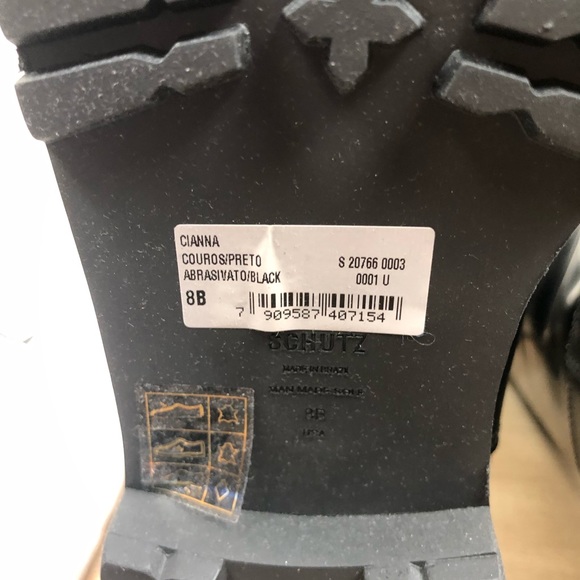 NWT Schutz Cianna Leather Boot Size: 8 - Picture 10 of 16